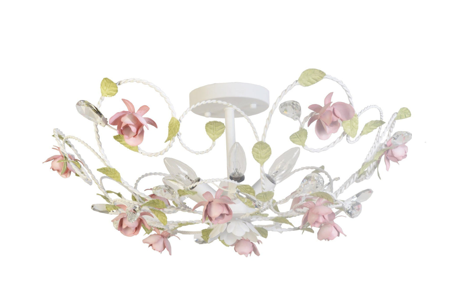 flower chandelier, flower light fixture, kids chandelier, nursery chandelier, chandelier for girls bedroom, childrens lighting