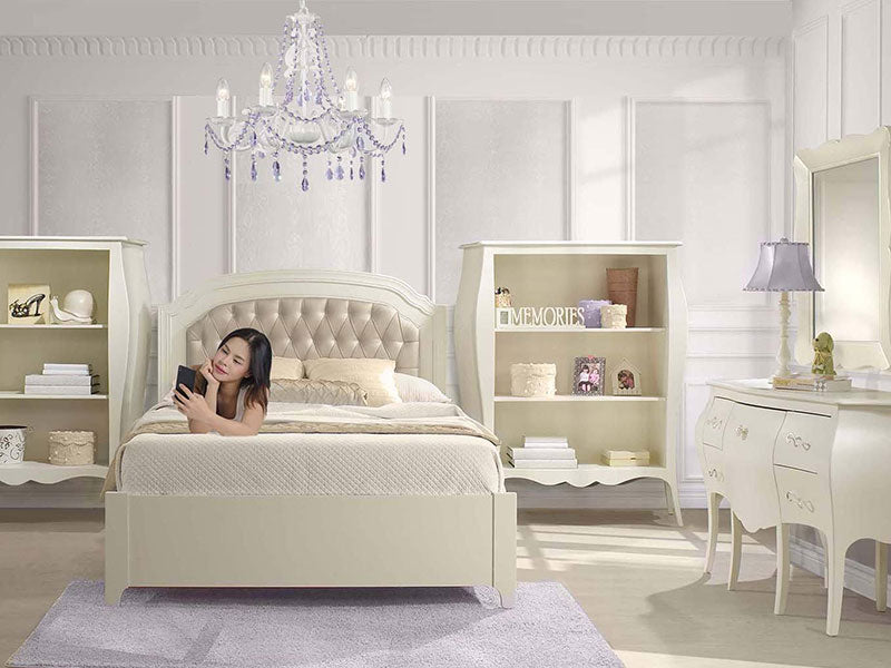Master Bedroom light, chandeliers, purple crystal chandeliers, chandelier for girls room, kids bedroom light
