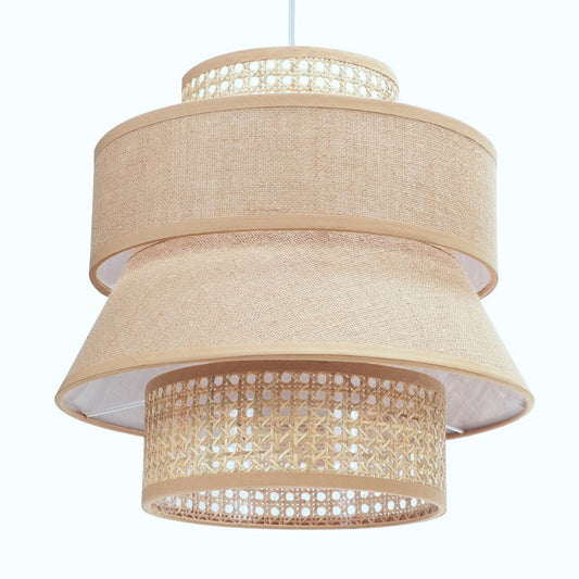 rattan pendant light, rattan ceiling light, rattan light, rattan chandelier, natural ceiling light, natural light