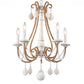 Coastal chandelier, organic chandelier, natural chandelier