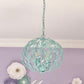 turquoise chandelier 