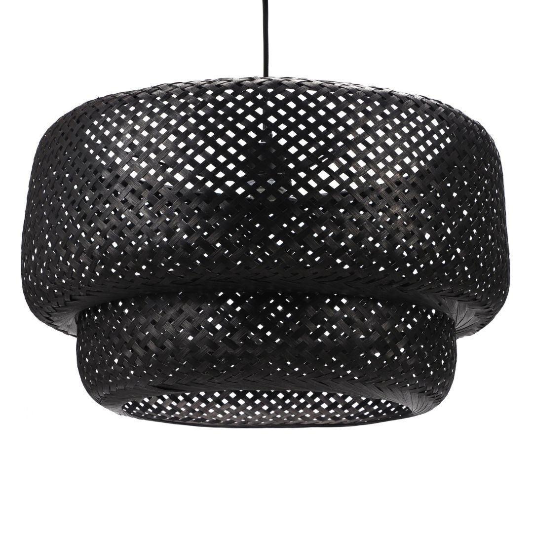 black bamboo light, black rattan light, black pendant light, black rattan chandelier, black rattan ceiling light, modern light 