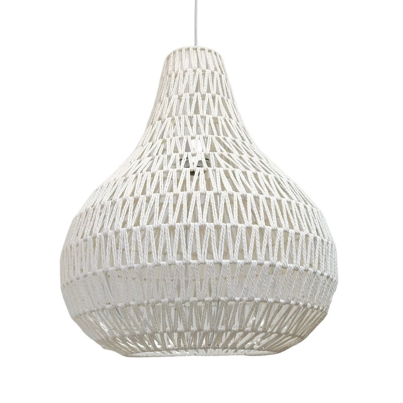 White Pendant Light, natural lighting, white ceiling light