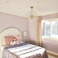 girl's bedroom chandelier, glass chandelier, globe chandelier, gold chandelier, kids chandelier
