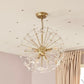 sputnik chandelier,  glass chandelier, globe chandelier, gold chandelier