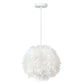 Feather pendant light, pendant light, feather light fixture, pendant lighting, modern ceiling light, modern chandelier