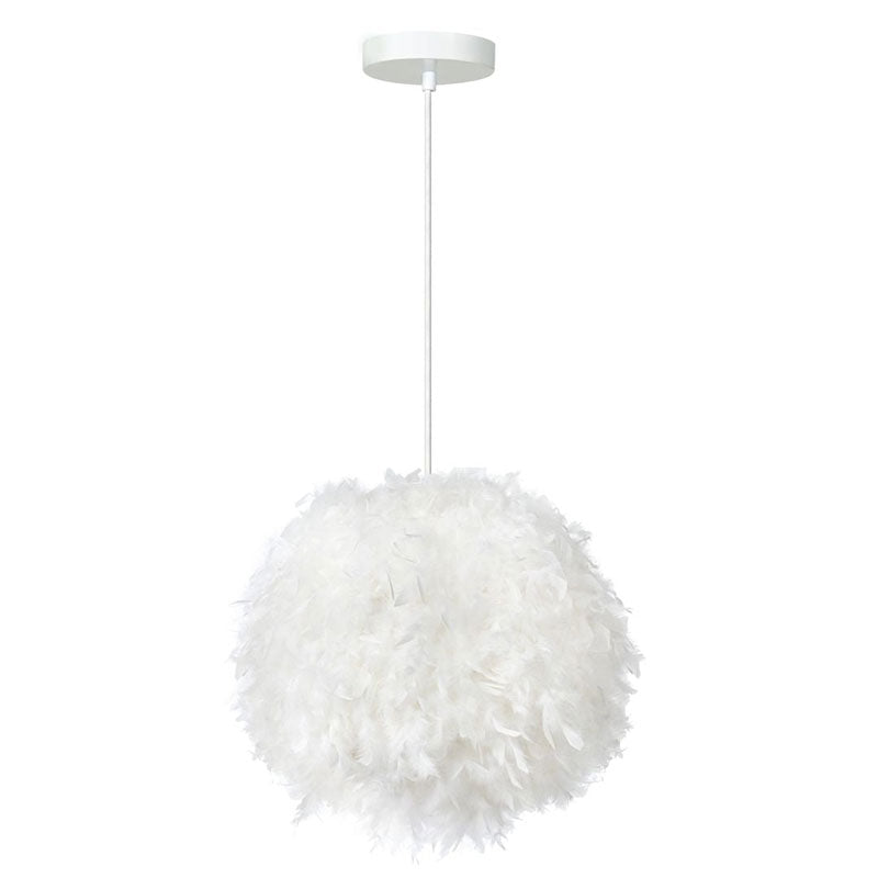 Feather pendant light, pendant light, feather light fixture, pendant lighting, modern ceiling light, modern chandelier