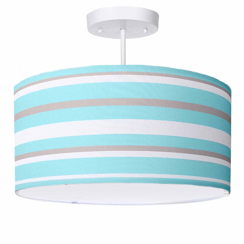 Royal Stripes Light Fixture, childrens lights, kids lighting, nursery lighting,  boys lamps