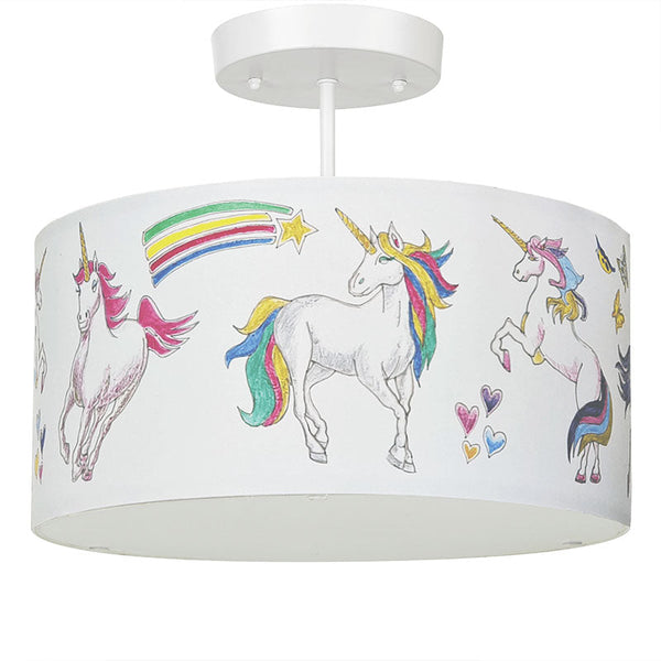 Unicorn ceiling light discount