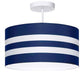 navy stripes ceiling light, navy stripes lighting, navy stripes lamp, nursery light, kids lighting
