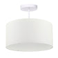 white ceiling light, white drum light, white light fixture, kids lights, nursery light