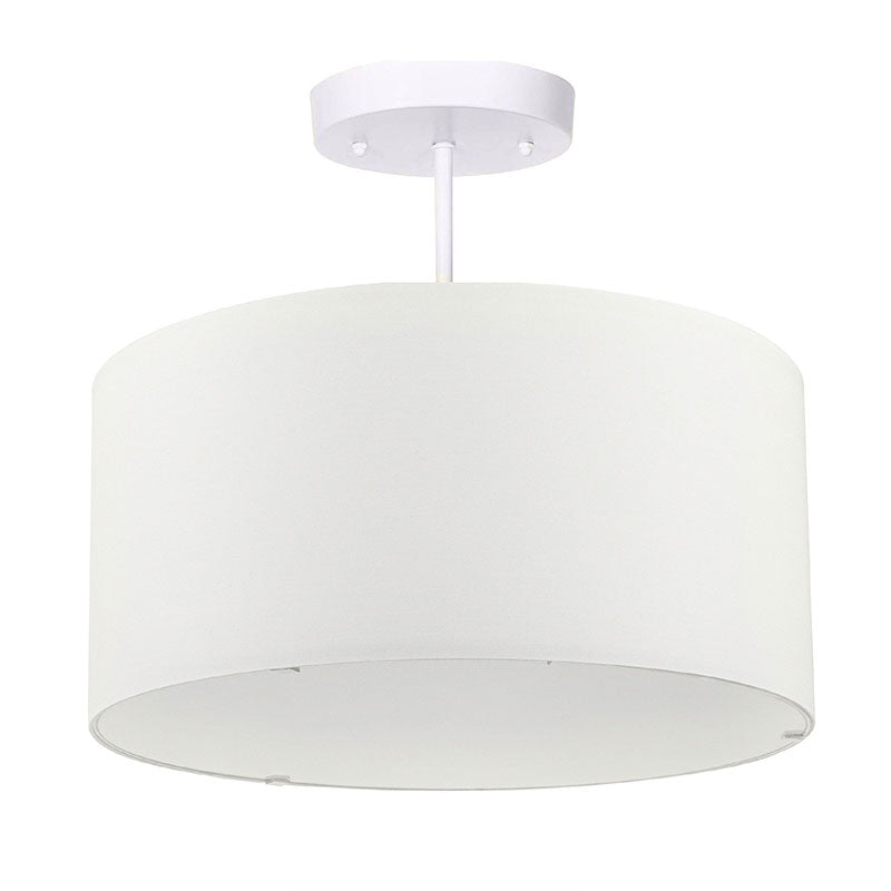 white ceiling light, white drum light, white light fixture, kids lights, nursery light