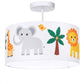 Jungle Animals ceiling light, safari light fixture, animals light, kids light, nursery light