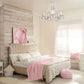 Princess chandelier, Kids Bedroom Lighting, 