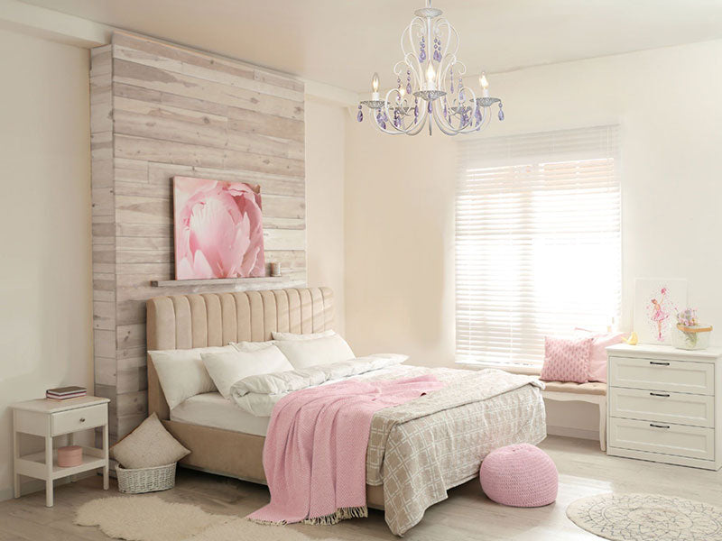 Princess chandelier, Kids Bedroom Lighting, 