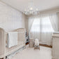 Nursry lighting, baby lighting, nursery chandelier, white crystal chandelier, Ceiling Lights