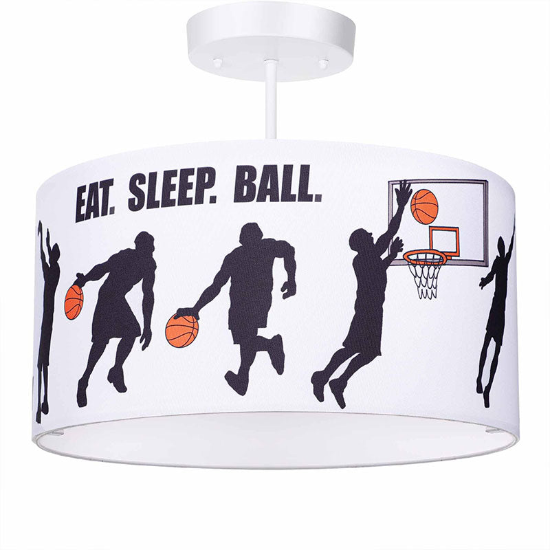 basketball ceiling light, basketball light fixture, kids lighting, sport light, childrens light
